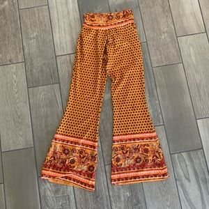 Bell bottom pants from Earthbound trading company